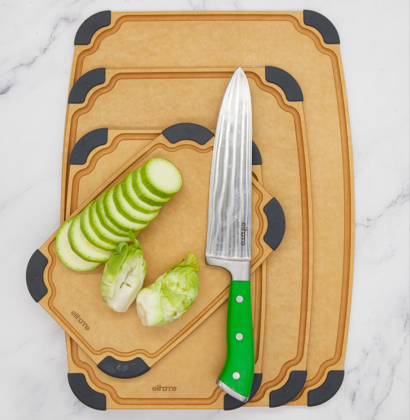 Essential Series 4-in-1 Cutting Board Set