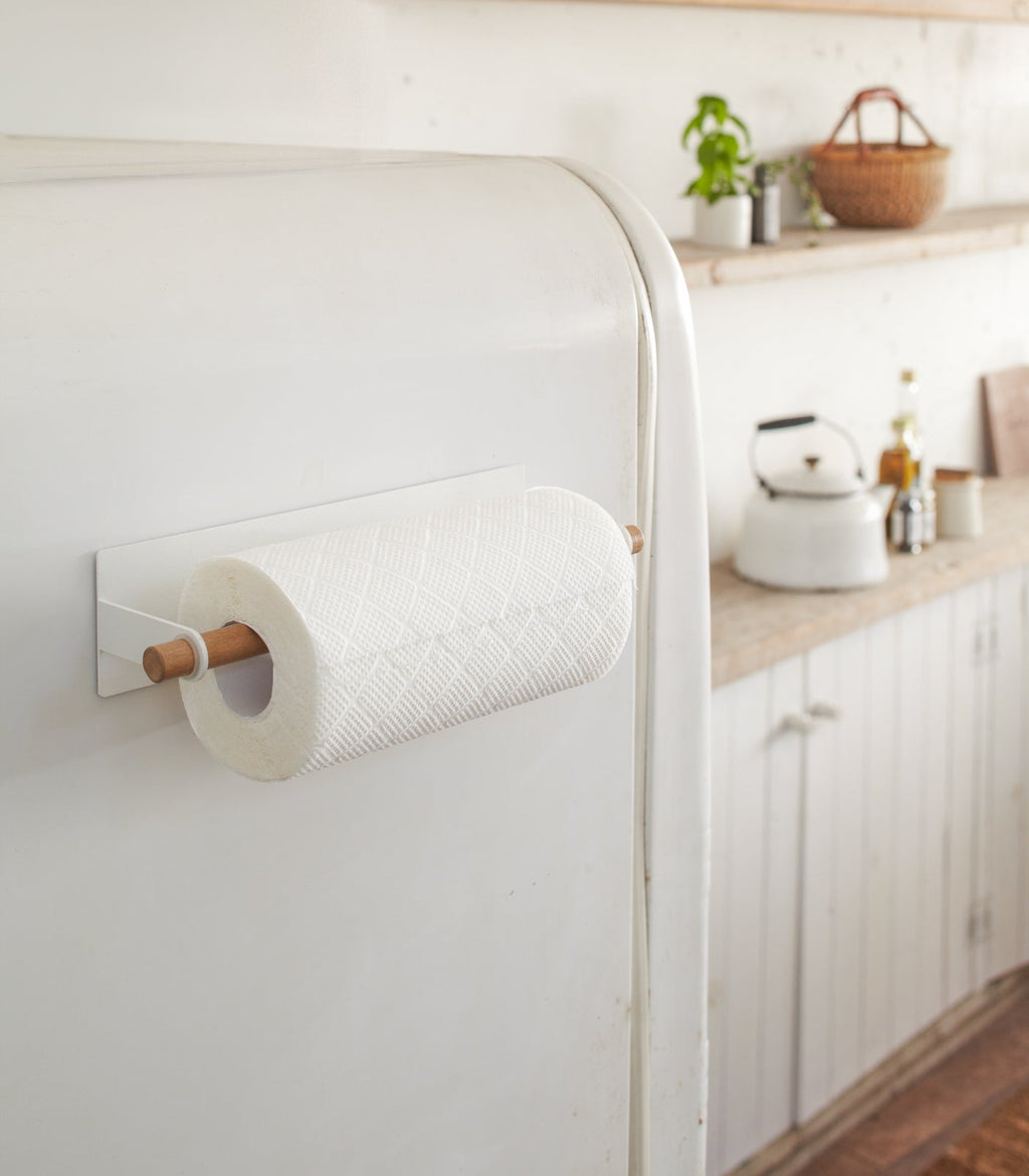 Magnetic Paper Towel Hanger